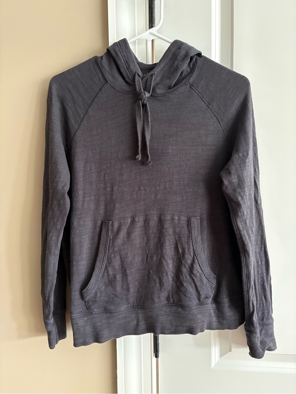 Faherty washed black hoodie